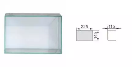 Полка Felay 25 Белая · Velvex, pkFEL.25-43.21