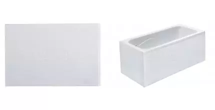 Торцевой экран под ванну «Roca» Line 70 белый левый Торцевой экран под ванну «Roca» Line 70 белый левый