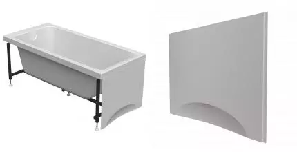 Торцевой экран под ванну «Radomir» Агата 175/75 белый правый Торцевой экран под ванну «Radomir» Агата 175/75 белый правый