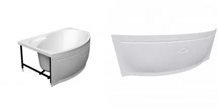 Экран под ванну «Radomir» Монти белый левый