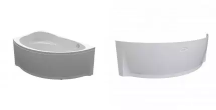 Экран под ванну «Radomir» Модерна белый левый