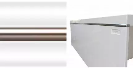 Декоративный молдинг для ванны «Radomir» Роза (на фронтальную панель) бронза