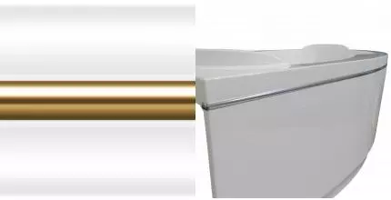 Декоративный молдинг для ванны «Radomir» Модерна (на фронтальную панель) золото