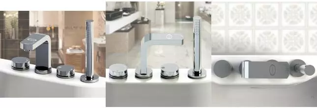 Смеситель на борт ванны «Radomir» Dagmar хром