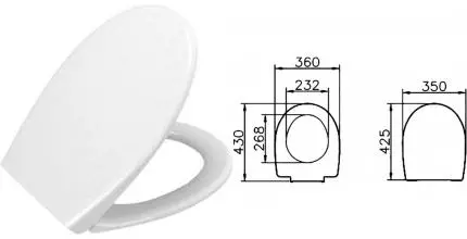 Сиденье для унитаза · Vitra, 800-003-001 Сиденье для унитаза · Vitra, 800-003-001
