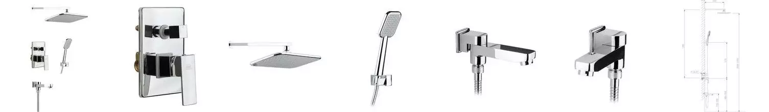 Душевая система «Timo» Selene SX- 3069 SM (1013) хром Душевая система «Timo» Selene SX- 3069 SM (1013) хром