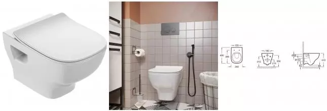 EDF102-00 унитаз подвесной безободковый STRUKTURA /48х34/(белый) · Jacob Delafon, EDF102-00 EDF102-00 унитаз подвесной безободковый STRUKTURA /48х34/(белый) · Jacob Delafon, EDF102-00