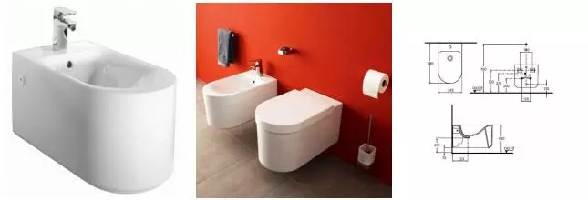 Подвесное биде «Ideal Standard» Moments K5061MA белое Подвесное биде «Ideal Standard» Moments K5061MA белое