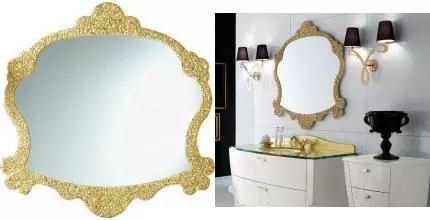 Зеркало «Cezares» Impero Oro 100/100 без света золото