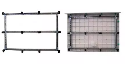 Каркас с ножками для поддона «Cezares» TRAY-M-AH-90/80-ML