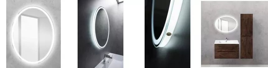 Зеркало «Belbagno» VST 60/80 с подсветкой Зеркало «Belbagno» VST 60/80 с подсветкой
