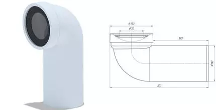 Труба фановая 110*90° · АНИпласт, W9220