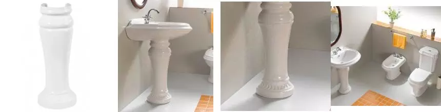 Пьедестал «Cezares» King Palace CZR-431-T фарфоровый белый Пьедестал «Cezares» King Palace CZR-431-T фарфоровый белый