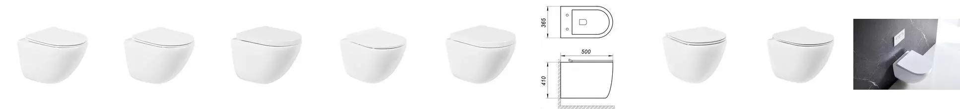 AMANDA Унитаз подвесной безободковый с креплением BB051CHR · Amanda, Belbagno, BB051CHR AMANDA Унитаз подвесной безободковый с креплением BB051CHR · Amanda, Belbagno, BB051CHR