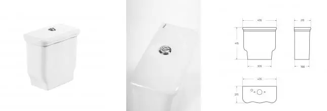 BOHEME Бачок BB115T · Boheme, Belbagno, BB115T