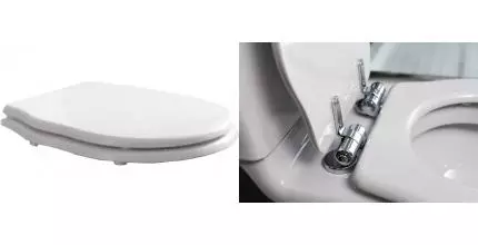 Сиденье для унитаза «Belbagno» Boheme с микролифтом белое/петли хром