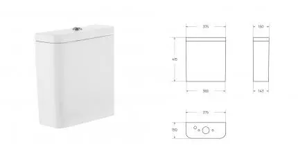 ALBANO Бачок BB120T · Albano, Belbagno, BB120T