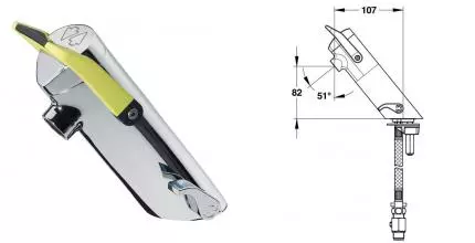 Смеситель для раковины «Presto» Neo Duo 68091 хром