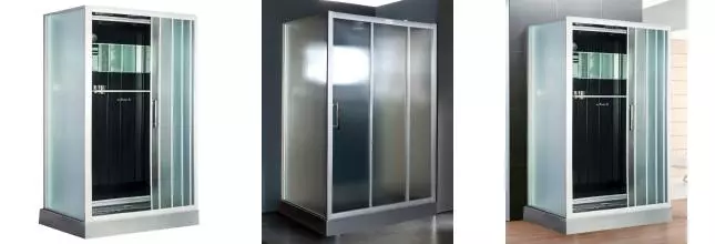 Душевая кабина «Esbano» ESGT-3129CKR 120/90 низкий поддон матовая/серая универсальная