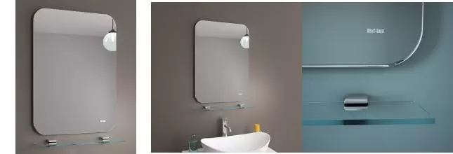 Зеркало «Albert&Bayer» Simple 50/70M без света