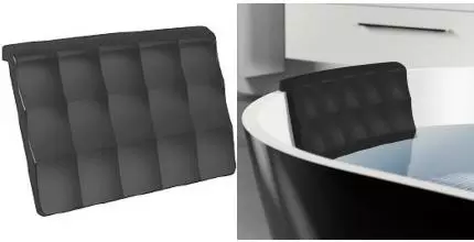 Подголовник «Riho» Solid Surface AH17110 чёрный Подголовник «Riho» Solid Surface AH17110 чёрный
