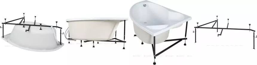 Каркас под ванну сварной «Aquanet» Mayorca 150/100 правая, левая