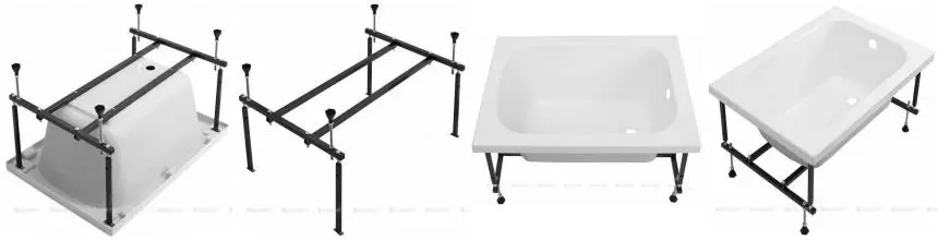 Каркас под ванну разборный «Aquanet» Seed 100