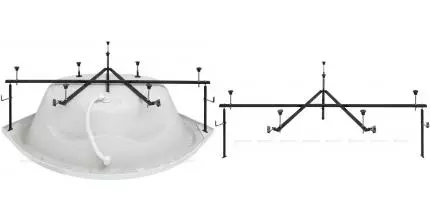 Каркас под ванну сварной «Aquanet» Malta 150/150 Каркас под ванну сварной «Aquanet» Malta 150/150