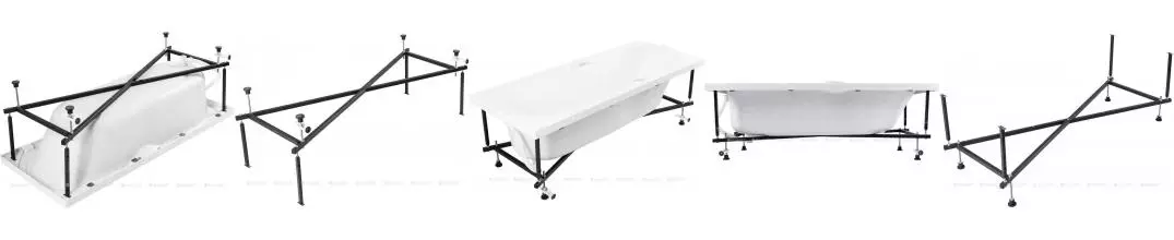 Каркас под ванну сварной «Aquanet» Dali 150/70