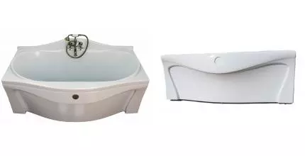 Экран под ванну «Фэма» Франческа белый/бронза