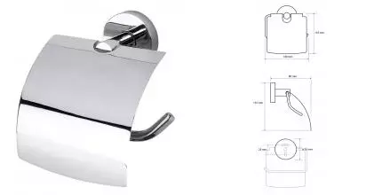 Держатель для туалетной бумаги «Bemeta» Omega 104112012R на стену хром