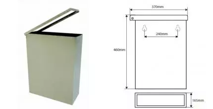 Мусорное ведро «Bemeta» Hotel 125115045 25 л матовый хром