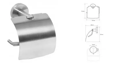 Держатель для туалетной бумаги «Bemeta» Neo 104112015 на стену хром