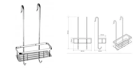 Мыльница «Bemeta» Cytro 146208432 навесной хром