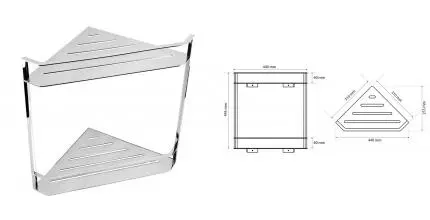 Мыльница «Bemeta» Cytro 146208202 на стену хром