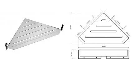 Мыльница «Bemeta» Cytro 146208192 на стену хром