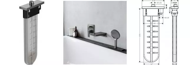 Подключение для душевого шланга «Hansgrohe» sBox 28010000 хром Подключение для душевого шланга «Hansgrohe» sBox 28010000 хром