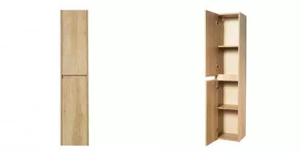 Пенал «Belbagno» Kraft 33 подвесной Rovere Nebrasca Nature левый Пенал «Belbagno» Kraft 33 подвесной Rovere Nebrasca Nature левый