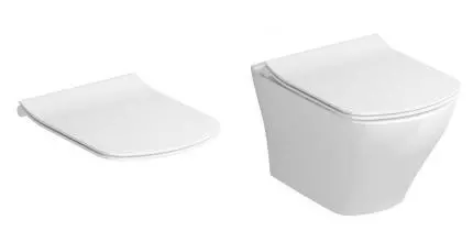 Сиденье для унитаза «Ravak» Classic ультратонкое термопласт с микролифтом белое