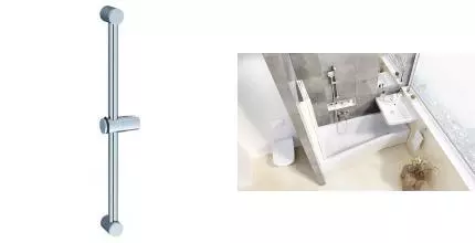 Штанга для душа «Ravak» 972.00 хром Штанга для душа «Ravak» 972.00 хром