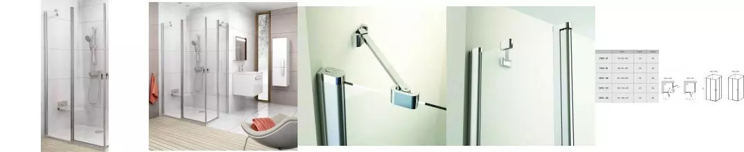 Душевая дверь «Ravak» Chrome CRV2 120/195 Transparent/хром универсальная Душевая дверь «Ravak» Chrome CRV2 120/195 Transparent/хром универсальная