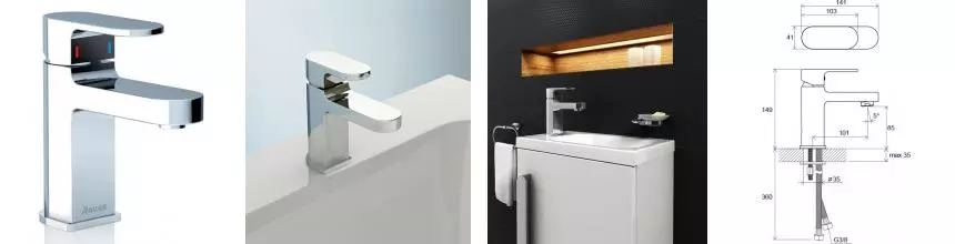 Смеситель для раковины «Ravak» Chrome CR 012.00 хром Смеситель для раковины «Ravak» Chrome CR 012.00 хром