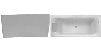 Подголовник для ванны «Jacob Delafon» Elite E6D061-MN серый