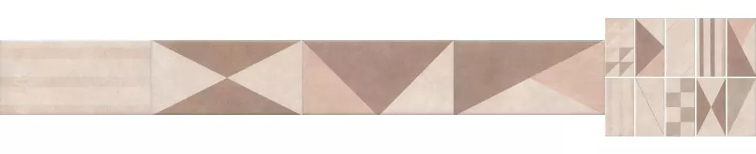 Настенная плитка «Kerama Marazzi» Александрия (mix 10) 20x9,9 19034 светлый