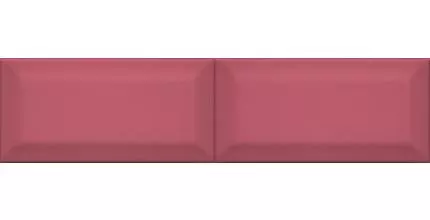 Настенная плитка «Kerama Marazzi» Клемансо/Clemenceau 15x7,40 грань 16056 розовая