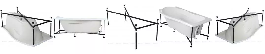 Каркас под ванну сварной «Aquanet» Borneo Cariba 170 Каркас под ванну сварной «Aquanet» Borneo Cariba 170