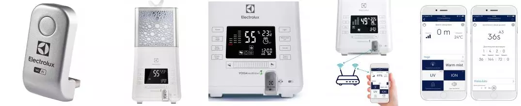 «Electrolux» IQ-модуль для увлажнителя EHU/WF-15 Wi-Fi белый «Electrolux» IQ-модуль для увлажнителя EHU/WF-15 Wi-Fi белый