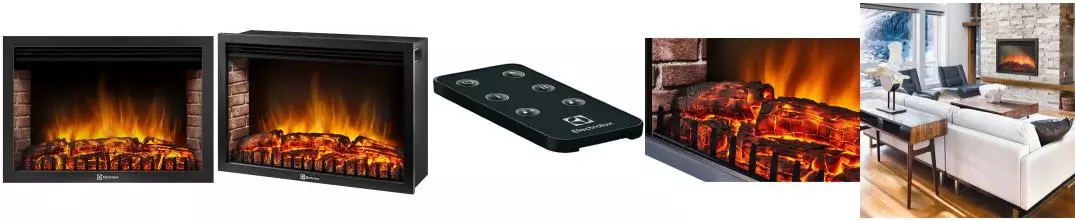 Электрокамин «Electrolux» EFP/P-3020LS чёрный Электрокамин «Electrolux» EFP/P-3020LS чёрный