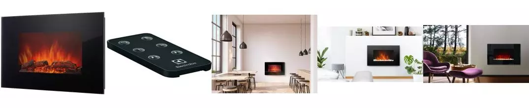 Электрокамин с порталом «Electrolux» EFP/W-1250ULS чёрный Электрокамин с порталом «Electrolux» EFP/W-1250ULS чёрный