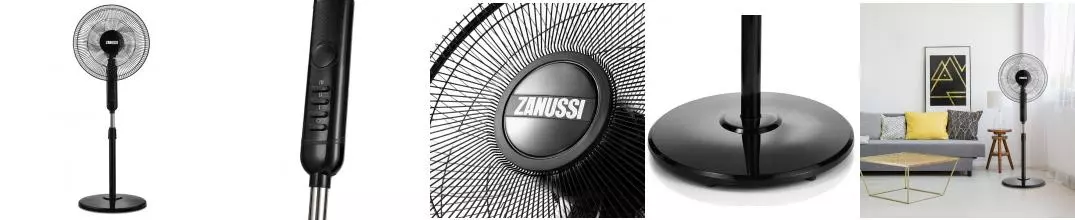Вентилятор напольный«Zanussi» ZFF-907 поворотный Вентилятор напольный«Zanussi» ZFF-907 поворотный